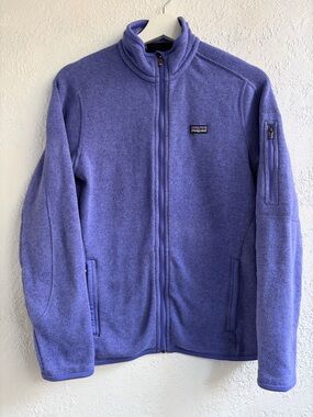 Patagonia Full-Zip Fleece Jacket - Lavender Blue